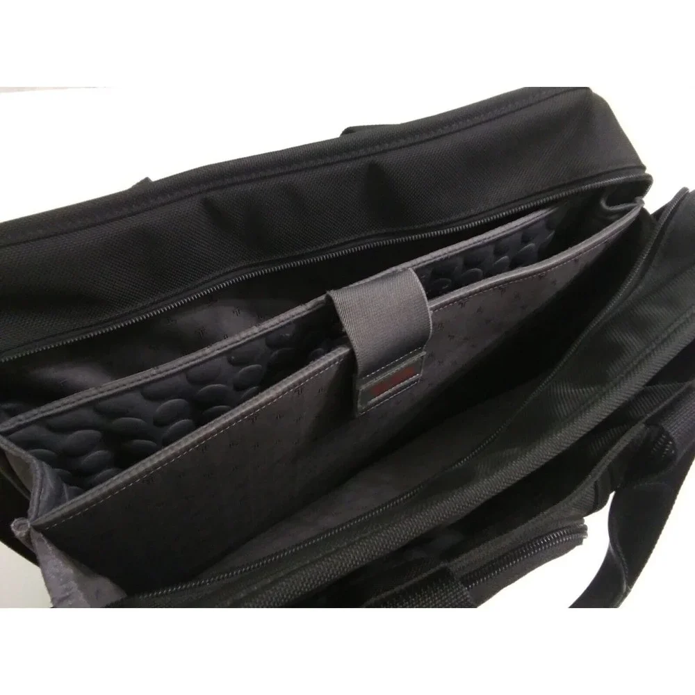Tumi Alpha 26150D4 Ballistic Nylon Laptop Briefcase Crossbody Bag Shoulder